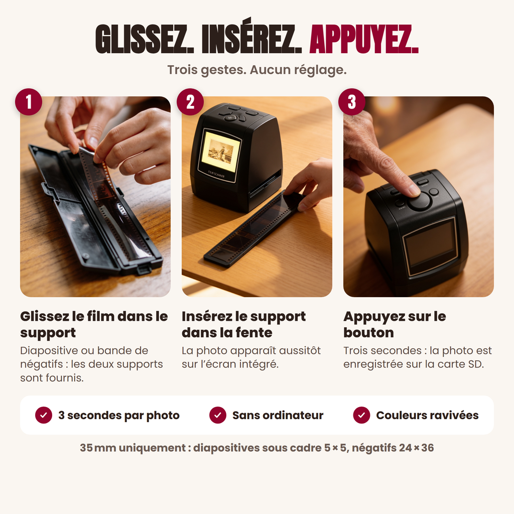 Le Scanner de Souvenirs Velova™