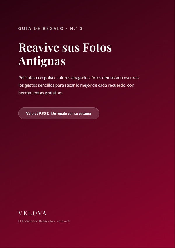 Guía 3: Reavive sus Fotos Antiguas